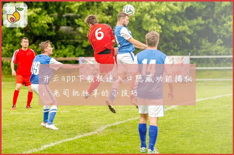 开云app下载极速入口隐藏功能揭秘,老司机独享的小技巧
